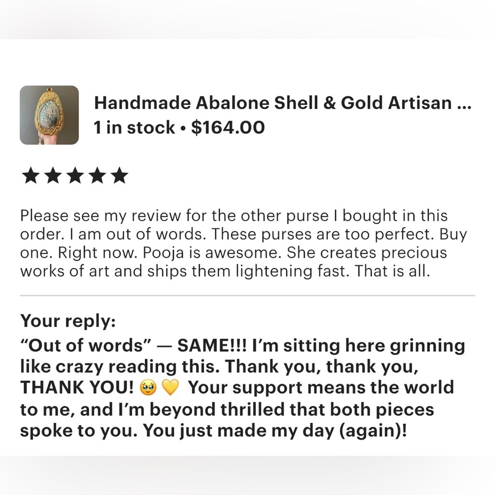 Elegant Gold and Iridescent Clutch - Picture 10 of 10